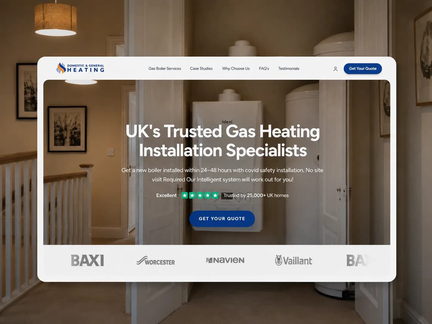 DG Heating, Warm Homes, Honest Work, Real People.